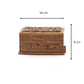 Mooncrest Serenity Walnut Wood Jewelry Box