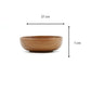 Serene Crown Aurora Walnut Wood Bowl