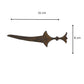 Vintage Brass Phurba Ritual Dagger 2