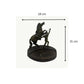 Warrior’s Spirit” Hand-Cast Brass Sculpture