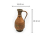 Vintage Hand-Engraved Copper Ewer | Middle Eastern Islamic Calligraphy & Animal Motif Pitcher