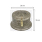 Vintage Handcrafted Copper Paan Daan | Vintage Betel Nut Storage Box with Hinged Lid