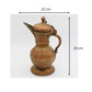 Vintage Middle Eastern Copper Ewer | Handcrafted & Engraved with Traditional Motifs