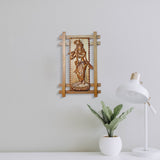 Flute of Eternity - Krishna Wooden Artwork