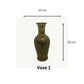 Golden Marbel Vase Set (Set of 3) The Gilded Vine Mughal
