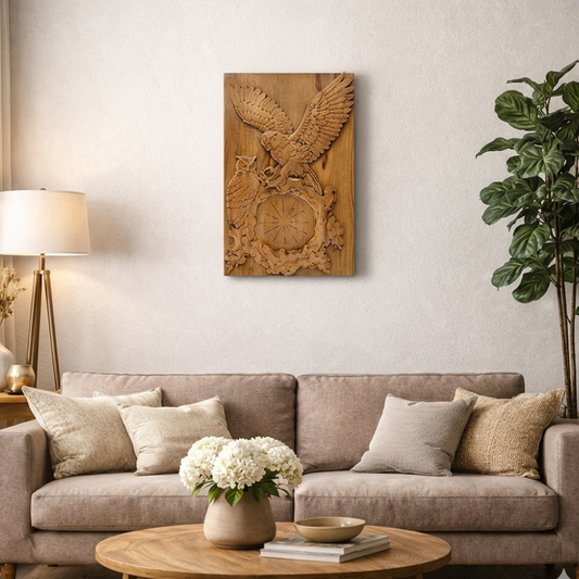 Owls of the Forest –  Beechwood Craft Panel