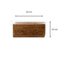 Heritage" Hand-Carved Walnut Jewelry Box.