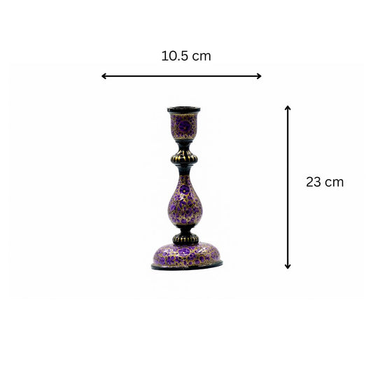 Amethyst Gul Candle Holder