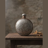 Vintage Indo-Persian Copper Flask