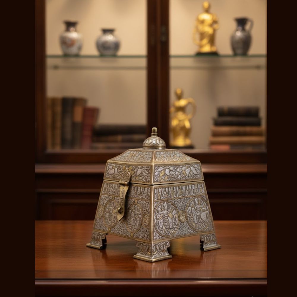 Vintage Copper Money Safe