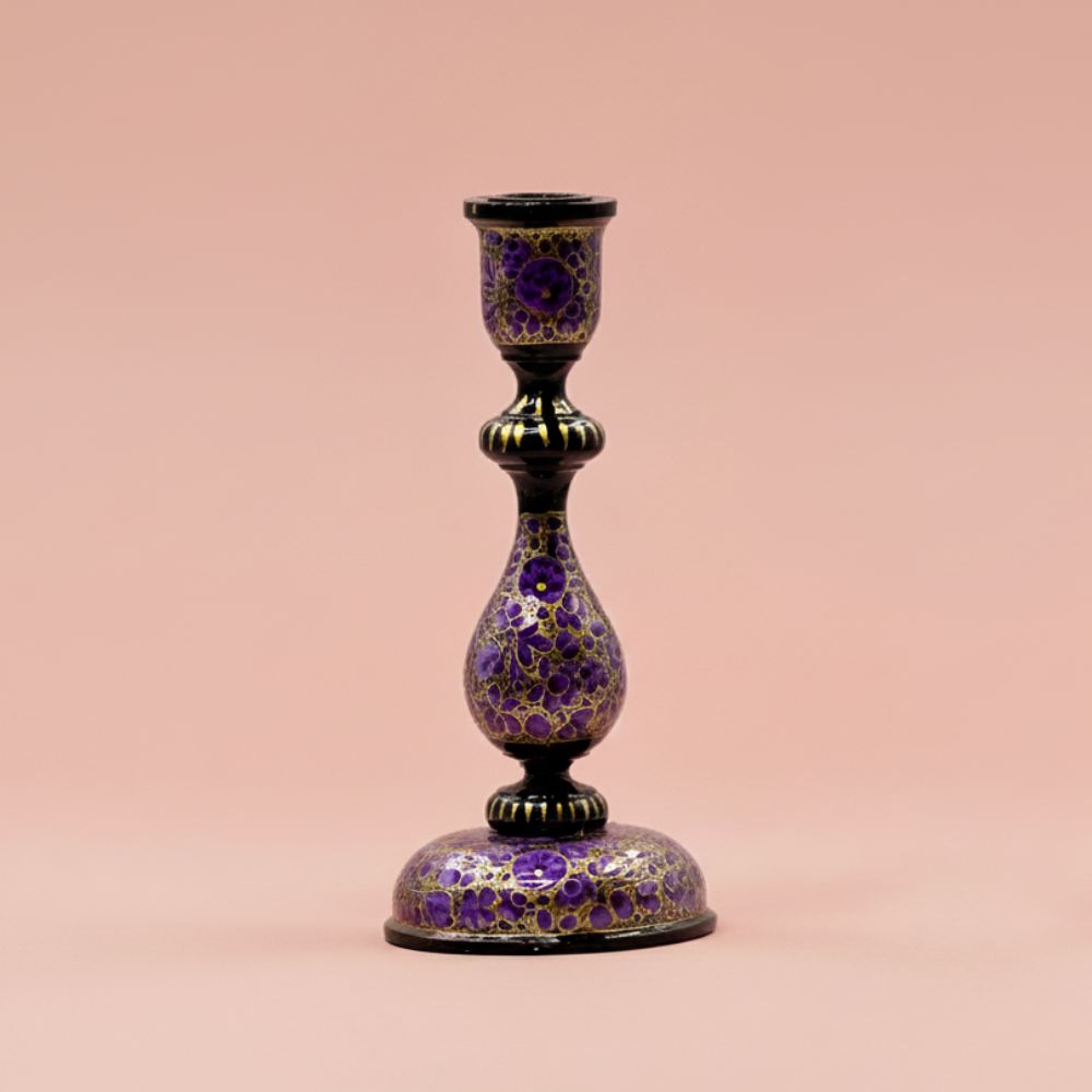 Amethyst Gul Candle Holder
