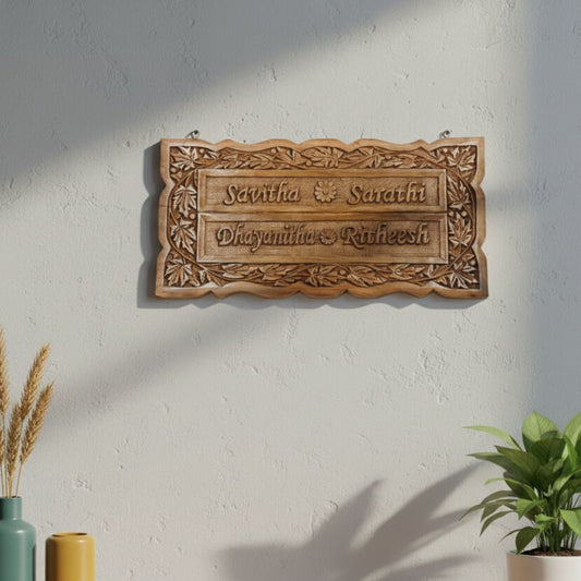 The Home's Signature- Name Plate