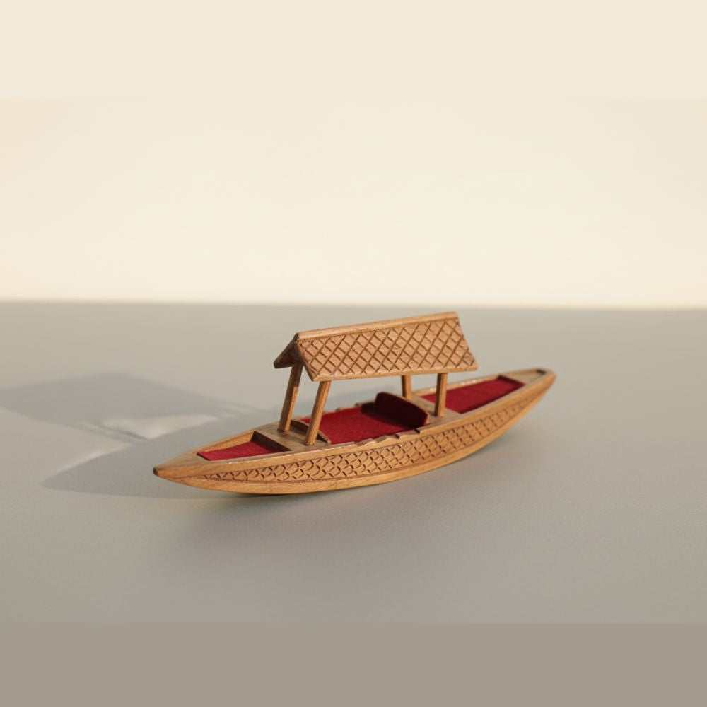 Kashmir's iconic watercraft,  Shikara