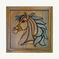 Wooden Horse Wall Frame